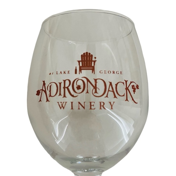 Lake George Adirondack Winery Souvenir Wine Glass (G479) - Picture 2 of 4
